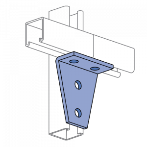Unistrut P1359 90° Angle Delta Bracket