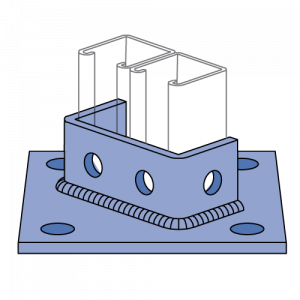 Unistrut P2073 Double Base Plate