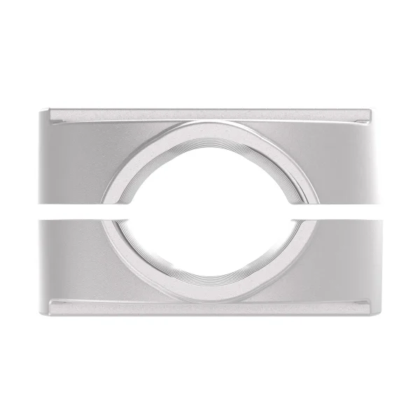 Single/Parallel Cable Cleat, Dual-Bolt, Aluminium