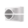 Single/Parallel Cable Cleat, Dual-Bolt, Aluminium
