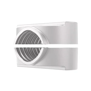 Single/Parallel Cable Cleat, Dual-Bolt, Aluminium