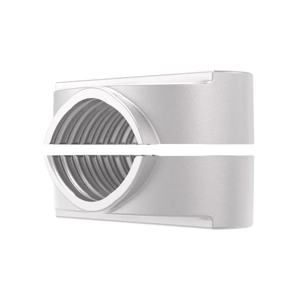 Single/Parallel Cable Cleat, Dual-Bolt, Aluminium