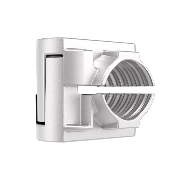 Single/Parallel Cable Cleat, Single-Bolt, Aluminium