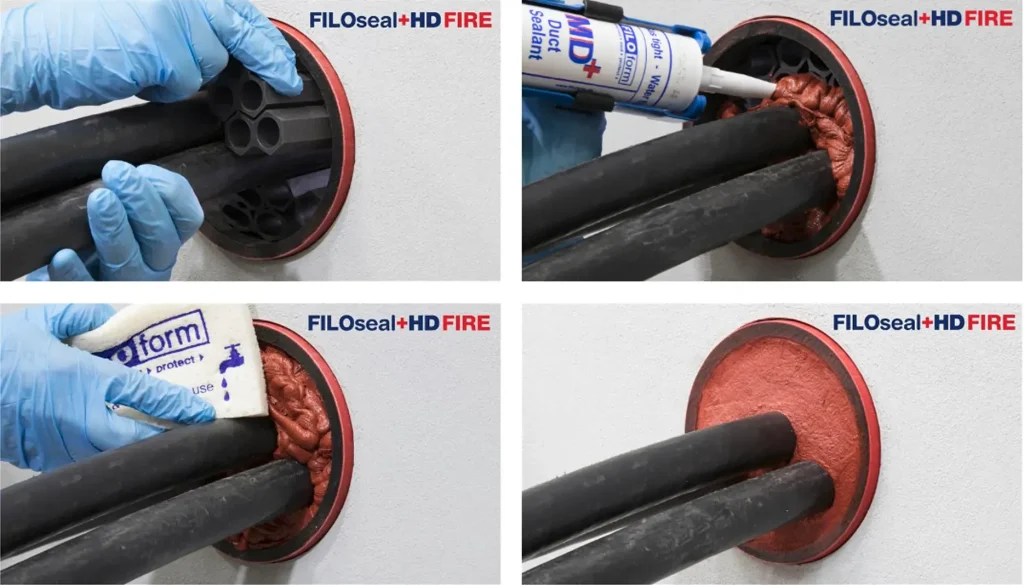 Filoseal HD Fire Installation